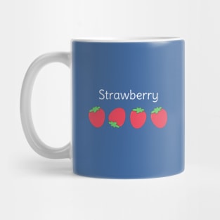 Kawaii Strawberry T-Shirt Mug